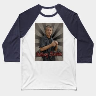 Anthony Bourdain Classic Baseball T-Shirt